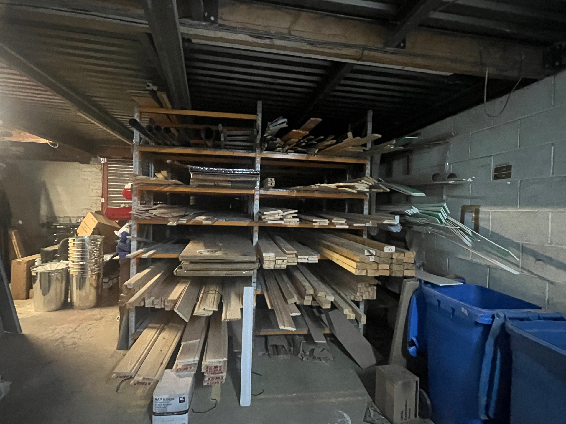 County DIY timber racks stocked with lengths, mouldings and boards